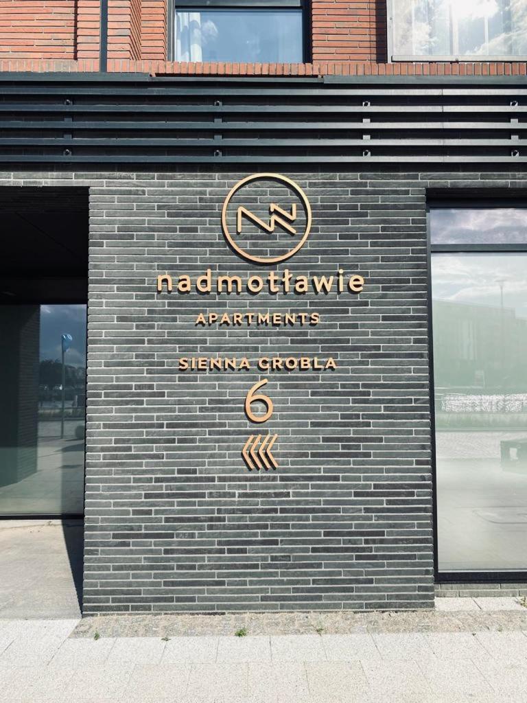 Motlawa Inn Apartment-Suna,Gym&Parking Danzig Exterior foto